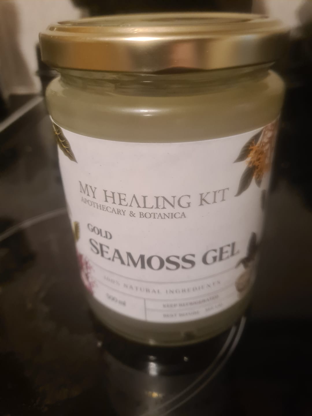 Customer photo review of Gold Seamoss