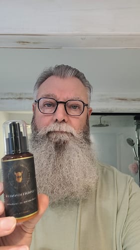 Customer photo review of Conditionneur barbe d'Asgard | Hydratation Profonde et Douceur