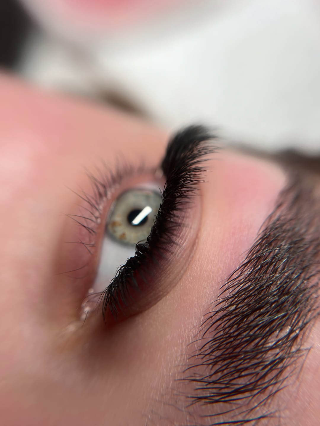 Customer photo review of Flat Lashes