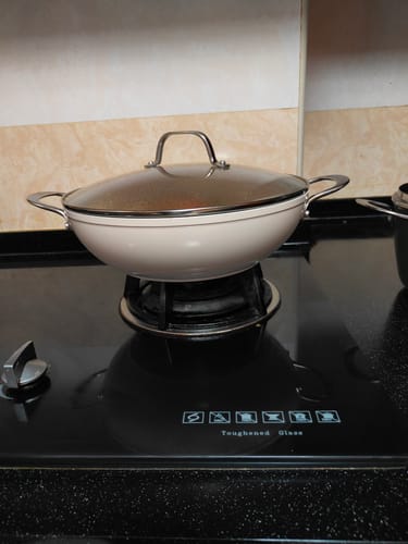 Customer photo review of Cosmo Wok 28cm