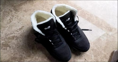 Customer photo review of Bequemer Winterstiefel mit ergonomischer Passform - SnowStep Unisex
