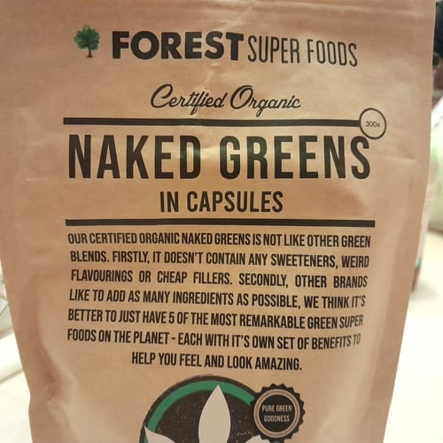 Customer photo review of Naked Greens Whole Multivitamin Powder