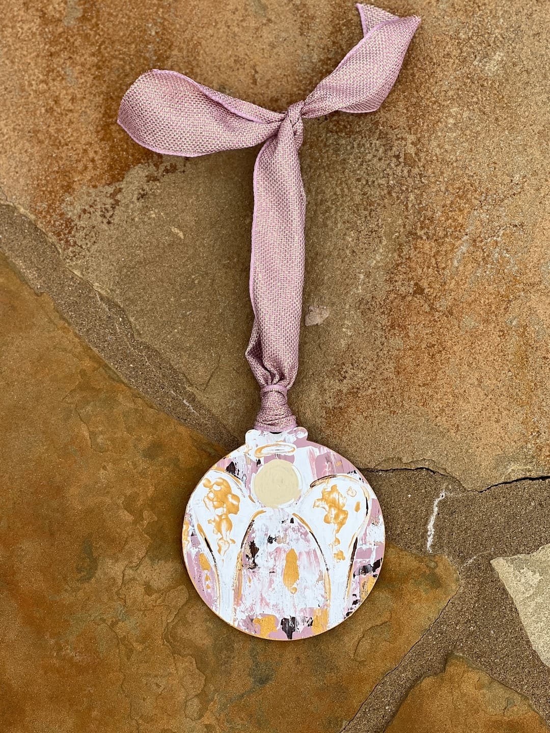 Customer photo review of Unfinished Wood Christmas Ornament Shape - Craft - up to 36" DIY