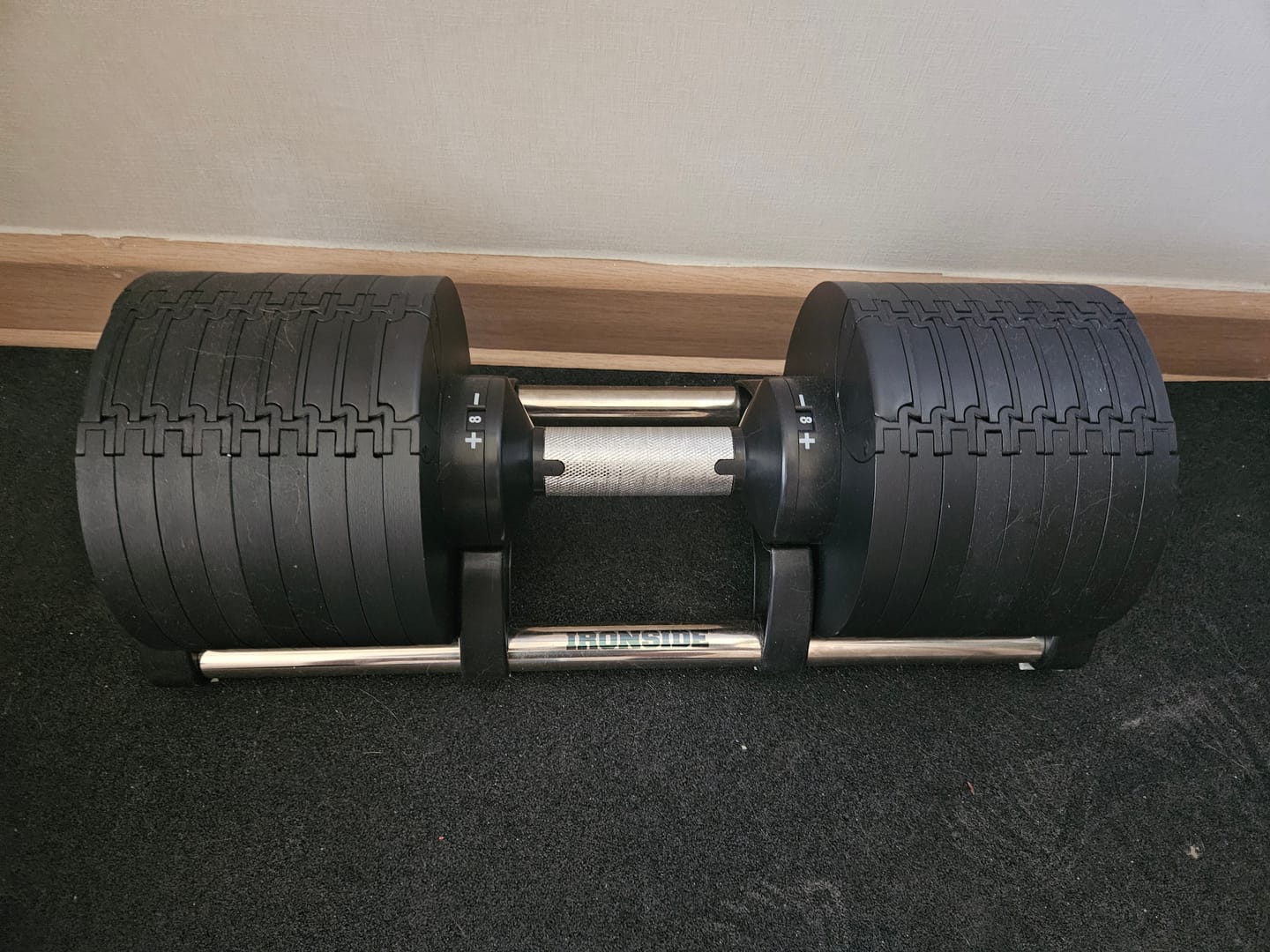 Customer photo review of Mancuerna Ajustable IRONSIDE Block