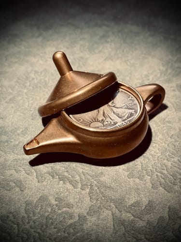 Customer photo review of TCC 14th Anniversary | The Coin Teapot by Steven Gu & Artisan Coin