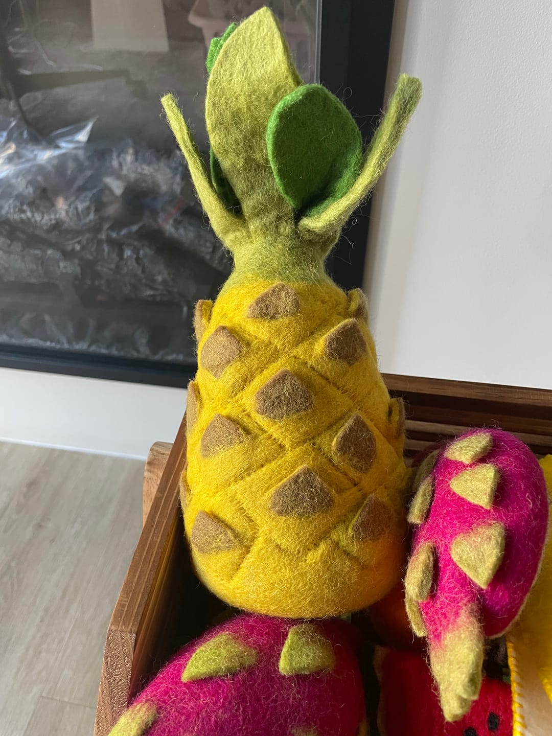 Customer photo review of Felt Pineapple