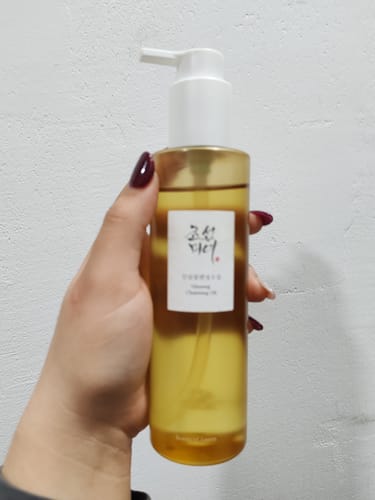 Customer photo review of Ginseng Cleansing Oil
