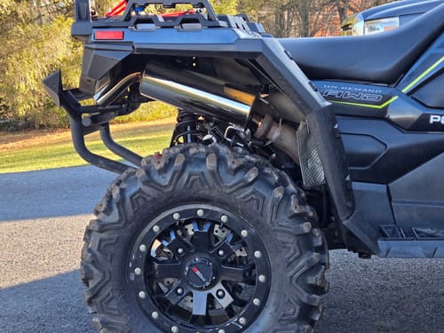 Customer photo review of RPM Polaris Sportsman 850 Sport Muffler 2017-2024 Sportsman 850 & 1000
