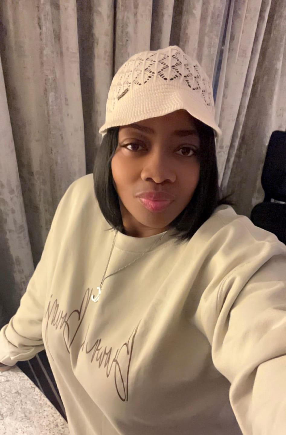 Customer photo review of Brown & Bougie Sweatshirt