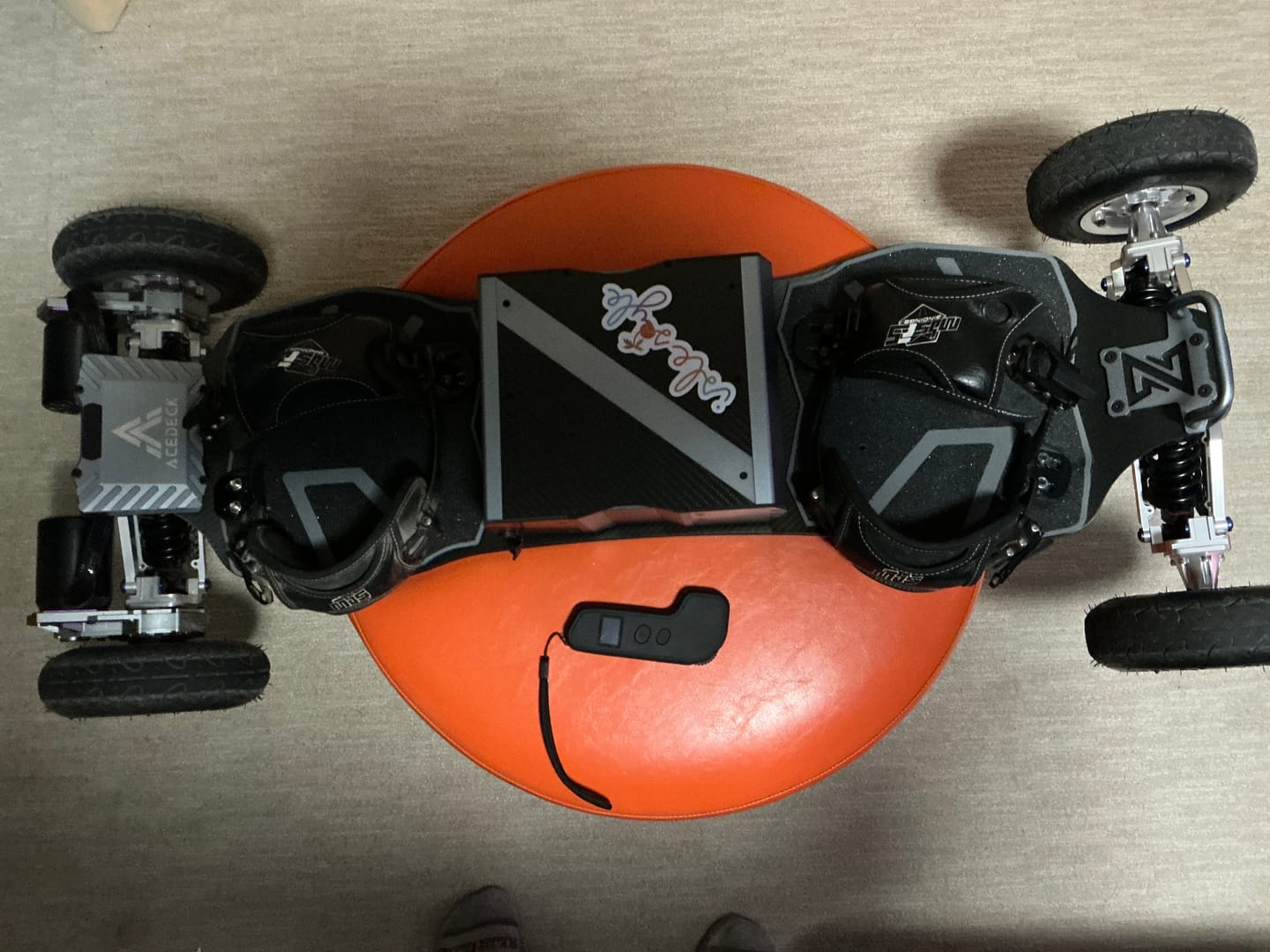 Customer photo review of Acedeck® Nyx Z3 Off-road Electric Skateboard-Exclusive Member Sale