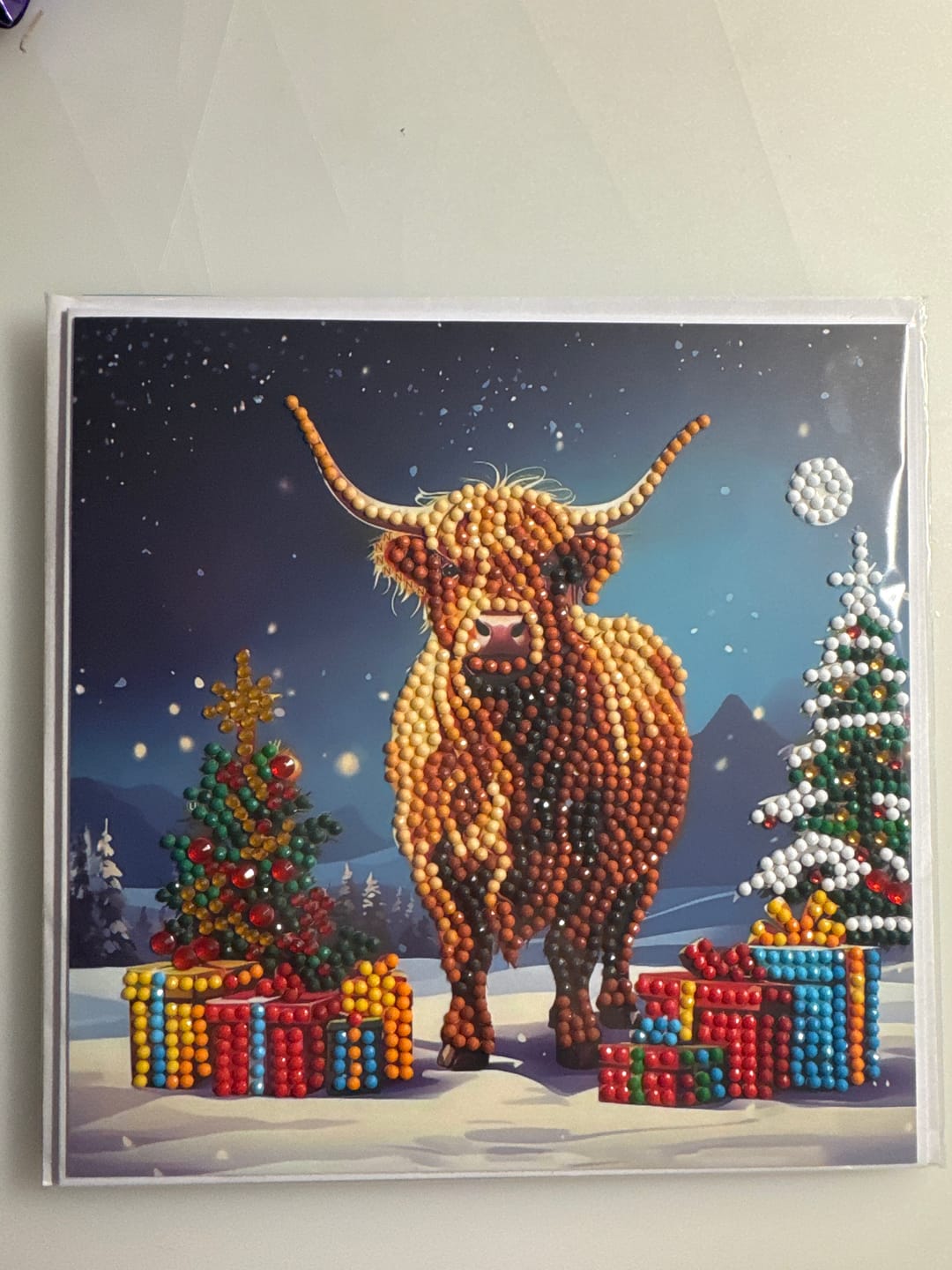 Customer photo review of 2024 Limited Edition "Festive Best of British" Set of 8 Cards