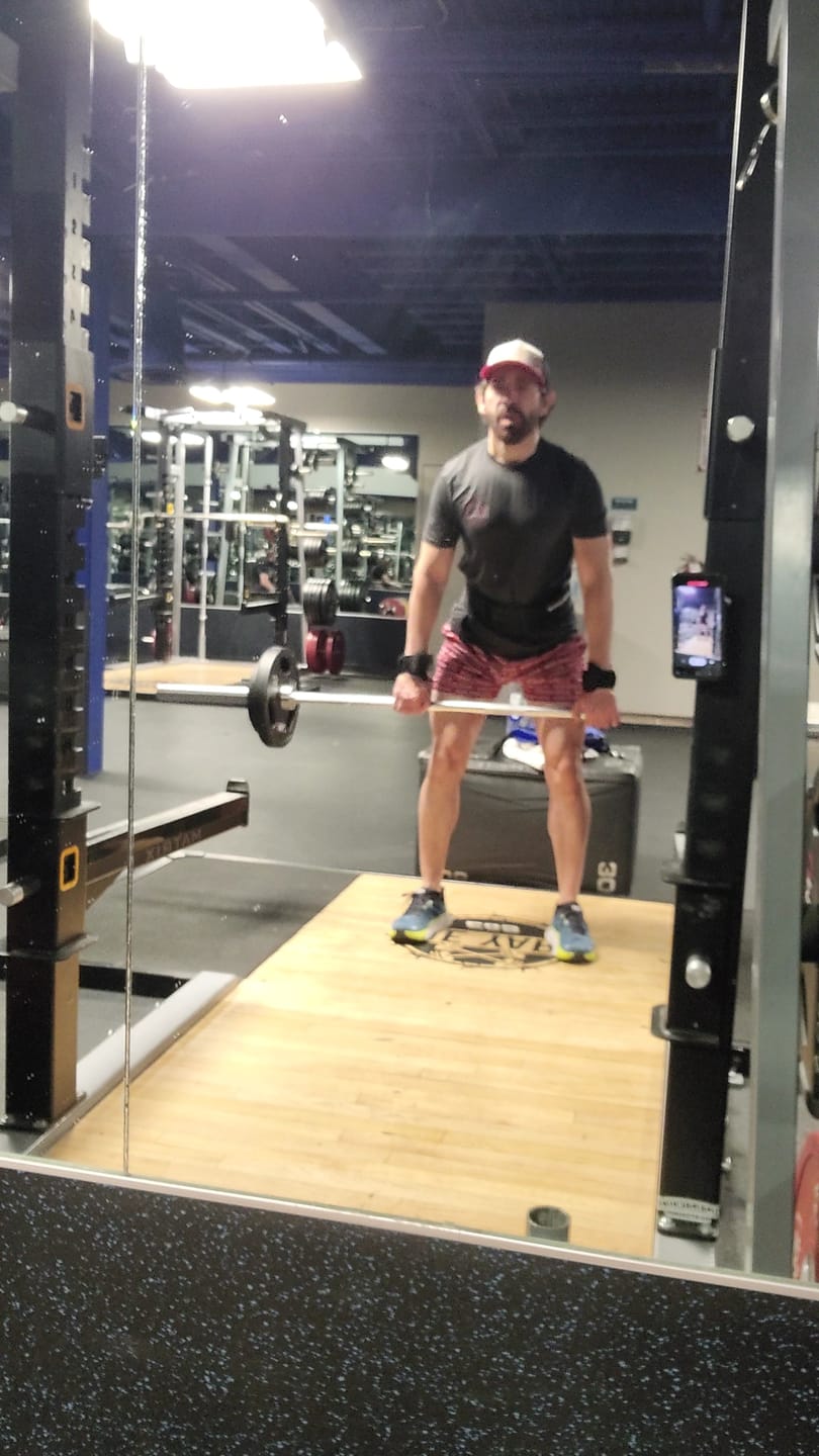 Customer photo review of Mesh Shorts 4" Inseam