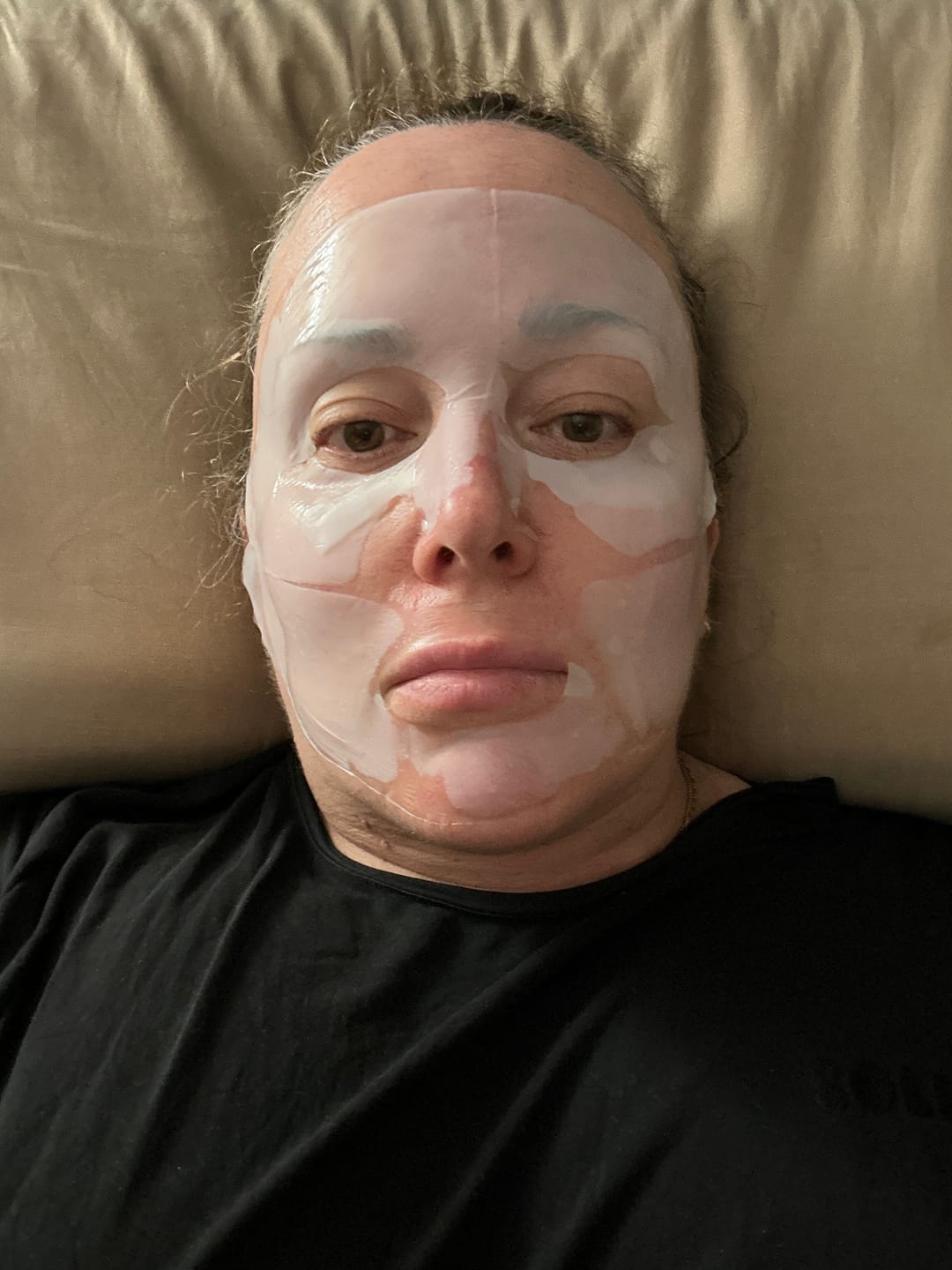 Customer photo review of The Naked Skin Bio-Collagen Mask