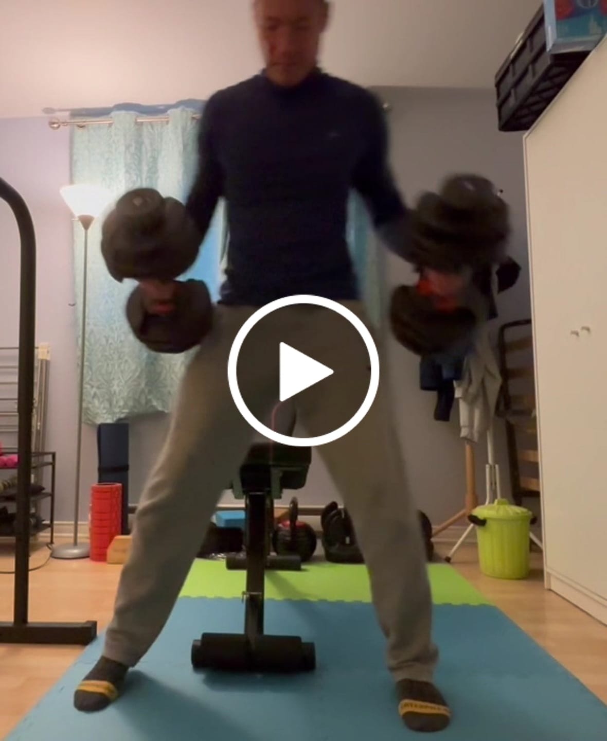 Customer video review of 552 Adjustable Dumbbells Set Of Two