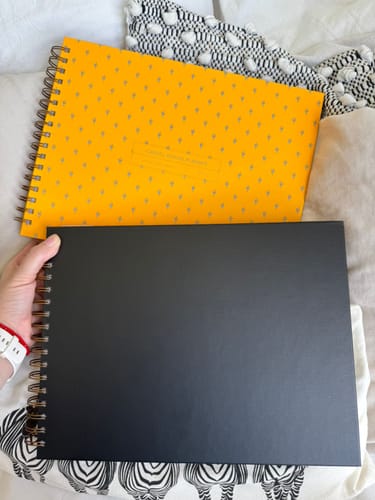 Customer photo review of 2025 Vertical Weekly Planner, Midnight