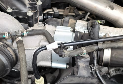 Customer photo review of 2011-2019 Powerstroke Throttle Valve Delete (067-INT-A082)