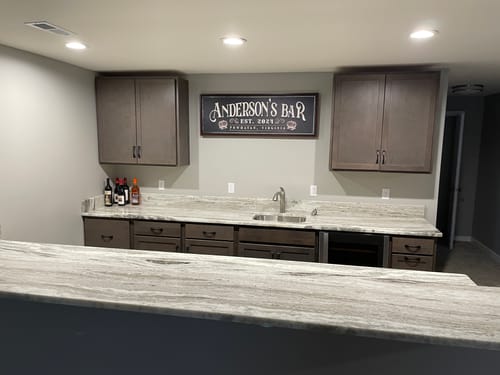 Customer photo review of Personalized Bar Sign II