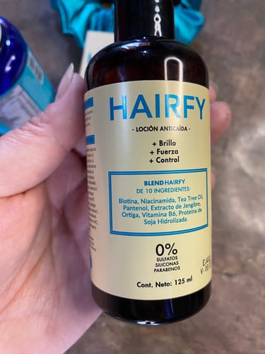 Customer photo review of Loción Anticaída