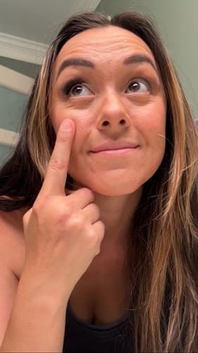 Customer photo review of STARLIGHT Self-adhesive  Cluster Lashes