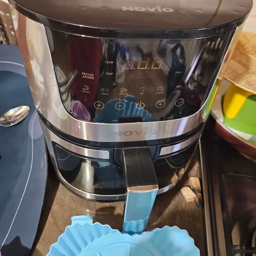 Customer photo review of Air Fryer Novio Grill & Fry