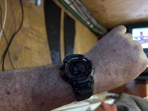 Customer photo review of Casio G-SHOCK Men's Resin Digital Watch GBD100-1D