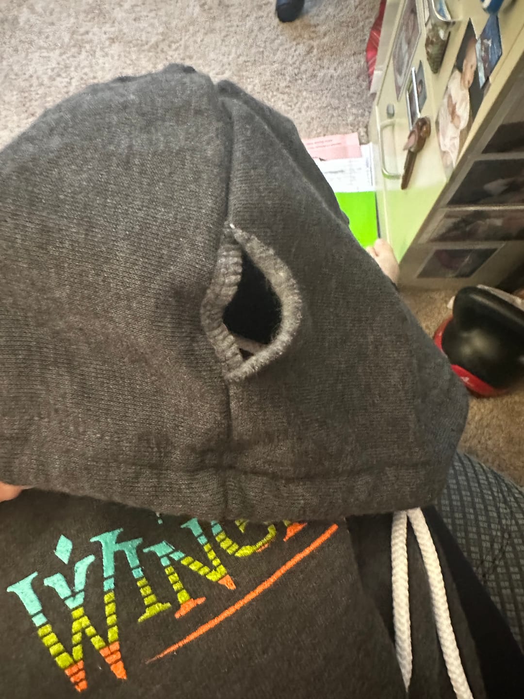 Customer photo review of Wingfeather Retro Hoodie