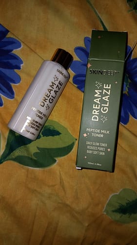 Minahil S. review of DREAM GLAZE - Peptide Milk Toner image 1 out of 1