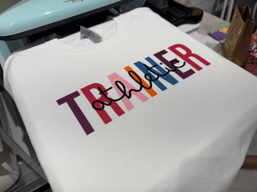 Customer photo review of Custom DTF Transfer By Size