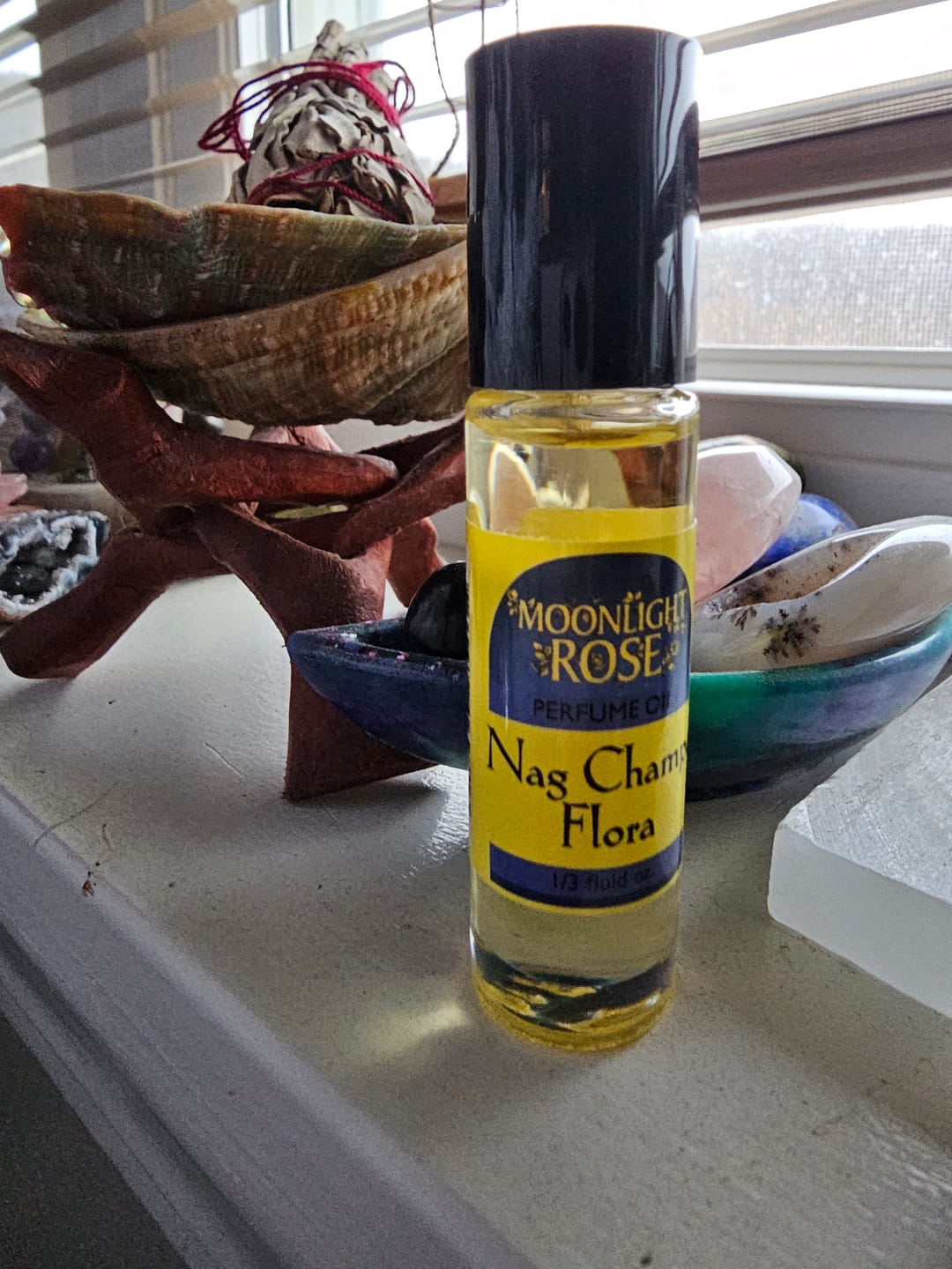 Customer photo review of Moonlight Rose Perfume Oil