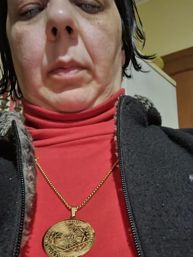 Customer photo review of Collana "Sigillo dei Sette Arcangeli"