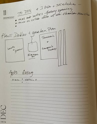 Customer photo review of 2025 Daily Diary