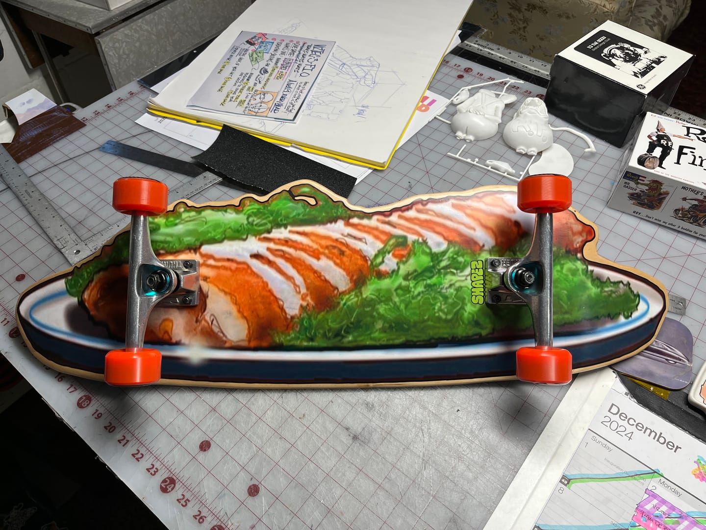 Customer photo review of Create your own Skate Shape