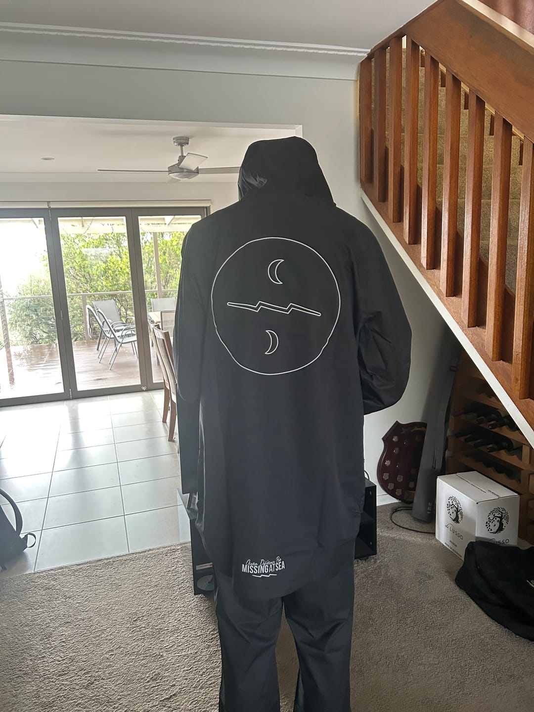 Customer photo review of OCEAN DEFIANCE JACKET (Free Pants Included)