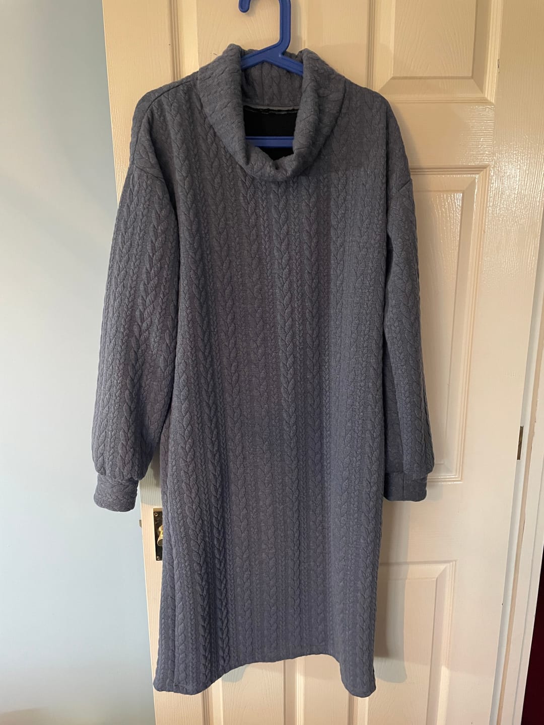 Customer photo review of Cable Knit Jersey Fabric