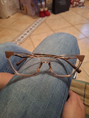 Customer photo review of Coppia di lenti graduate con Antiriflesso ( incluso )