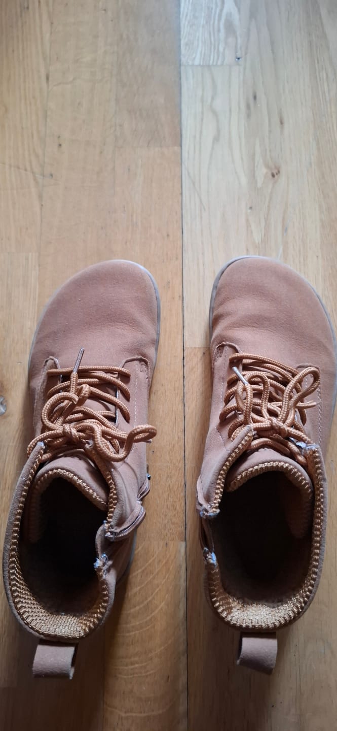 Customer photo review of Ambition II - Zapatos Barefoot de Invierno