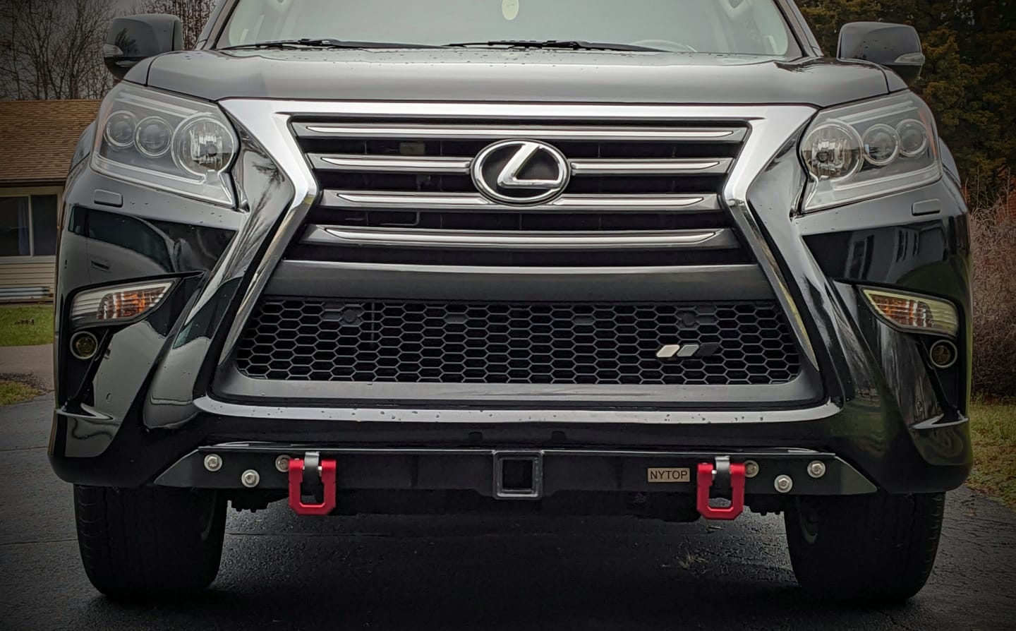 Customer photo review of TRI-COLOR TRD PRO GRILLE BADGE EMBLEM