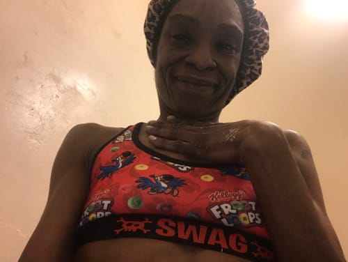 Customer photo review of SWAG - SECONDS - Women's Kellogg's Froot Loops Soft Bra