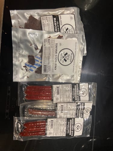 Customer photo review of Ground Bison Patties