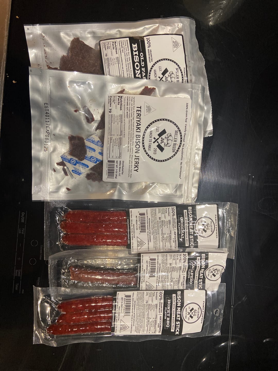 Customer photo review of Ground Bison Patties