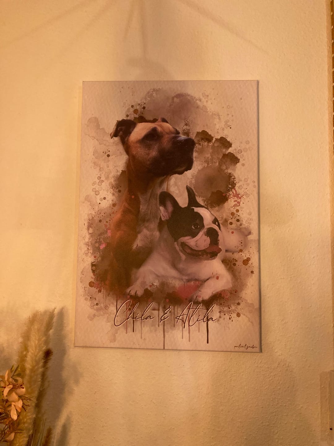 Customer photo review of Dein Aquarell-Design