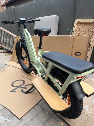 Customer photo review of Yoto Lion Max Family Cargo Ebike