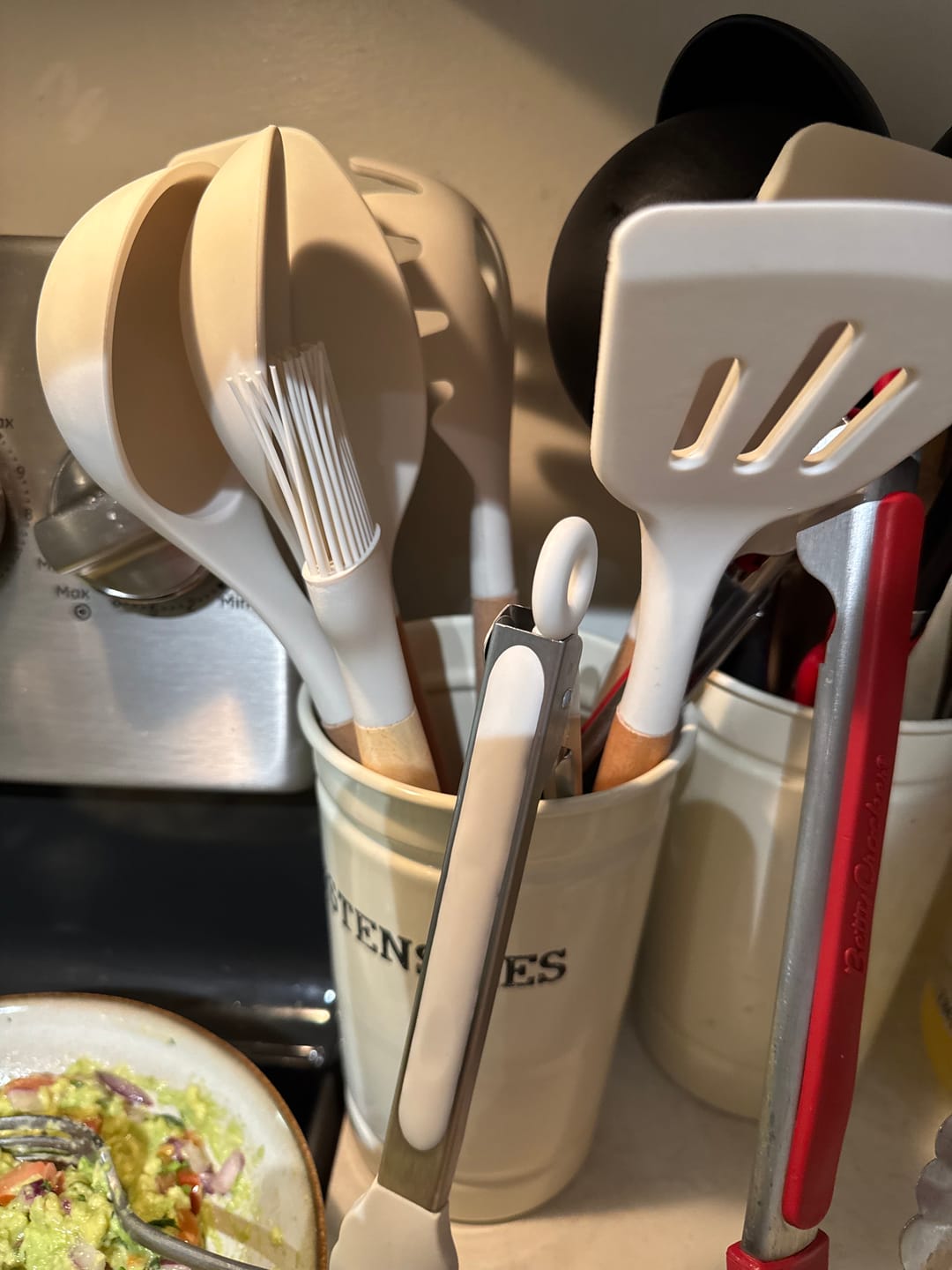Customer photo review of Silicone Utensils Set