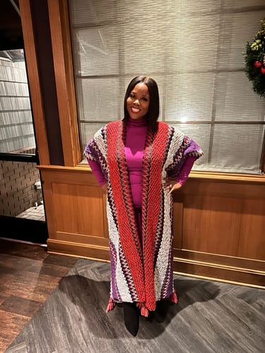 Customer photo review of Ms Jackie Cardi Mono