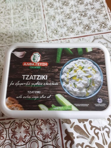 Customer photo review of Tzatziki Sauce - 250g