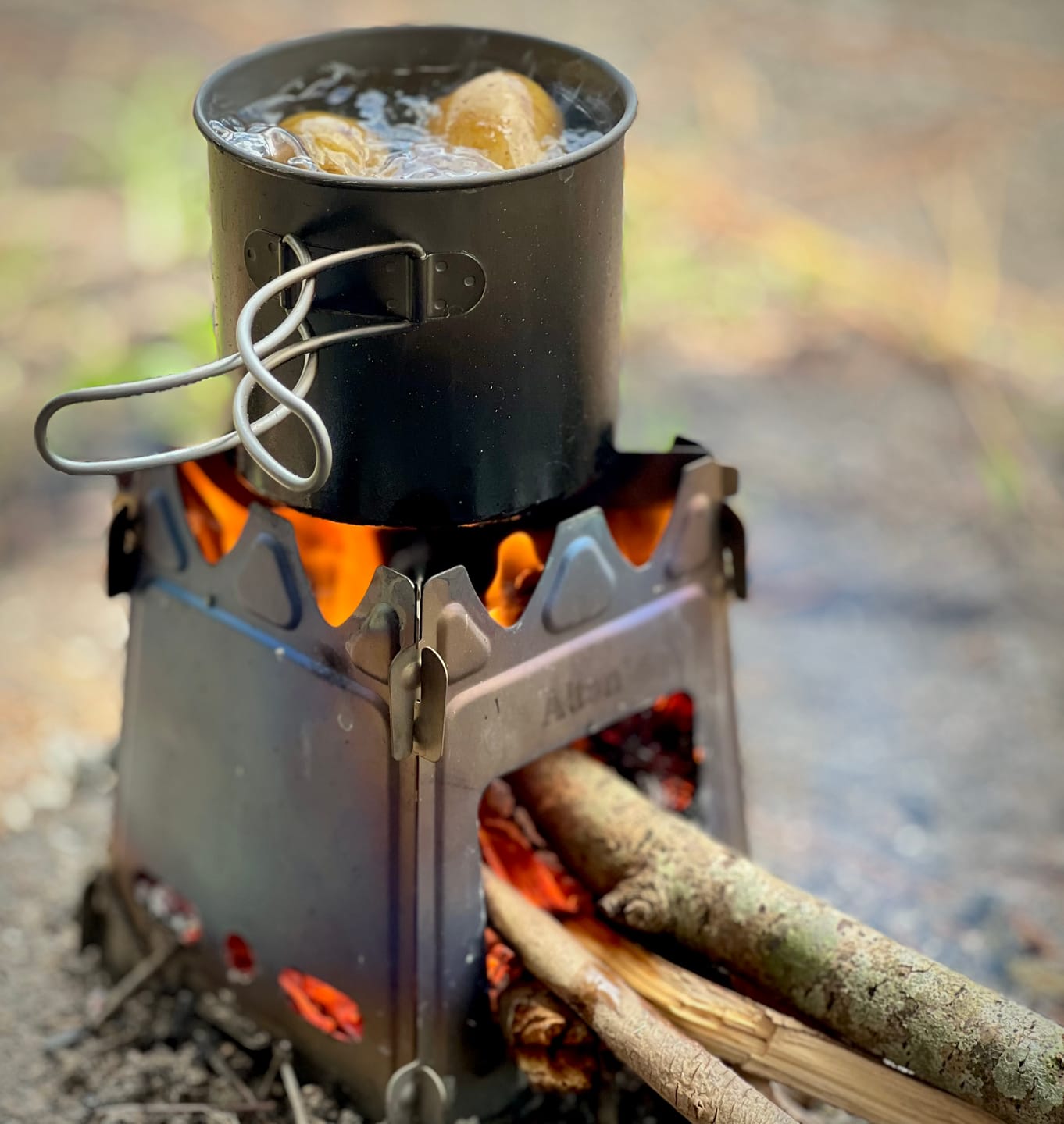 Customer photo review of Titanium Single-Wall Cup 600mL