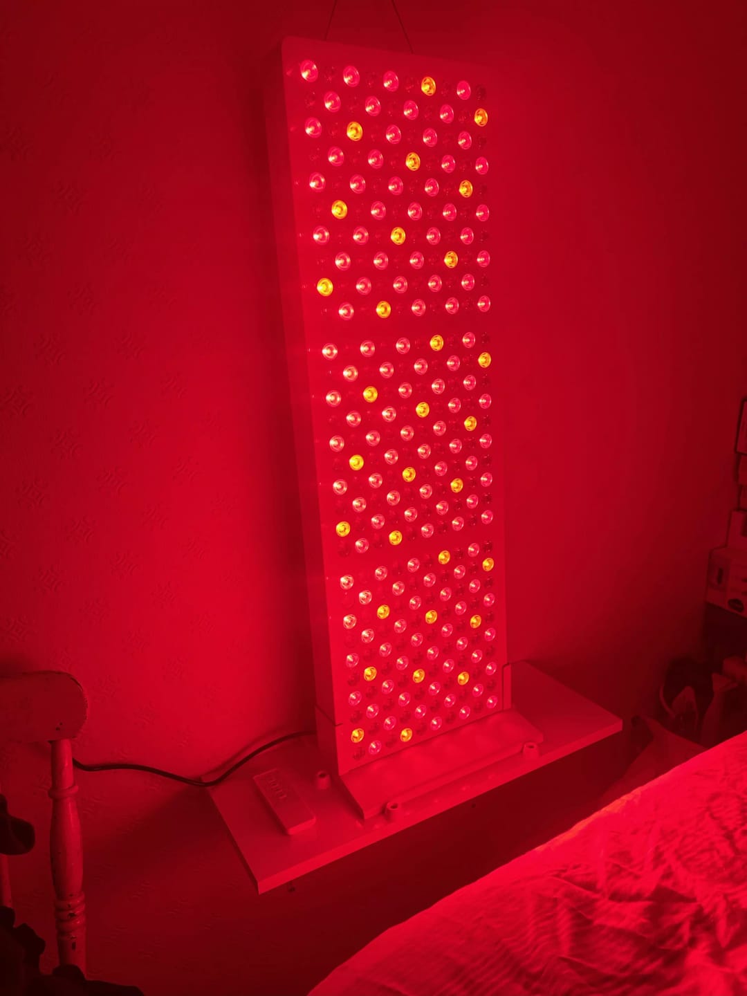Customer photo review of bodybud™ Mega NIR Red Light Therapy Panel