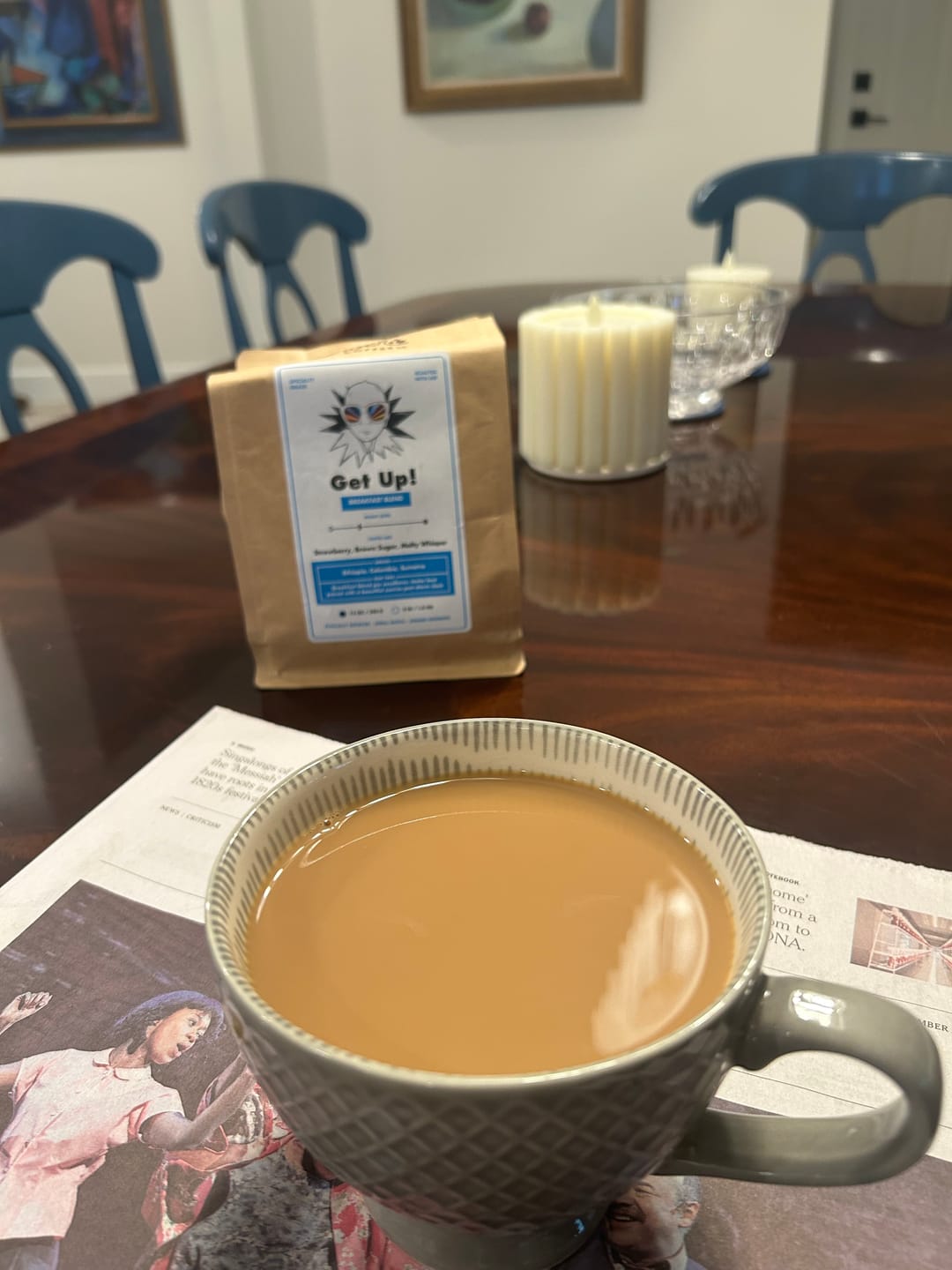 Customer photo review of Get Up! Breakfast Blend
