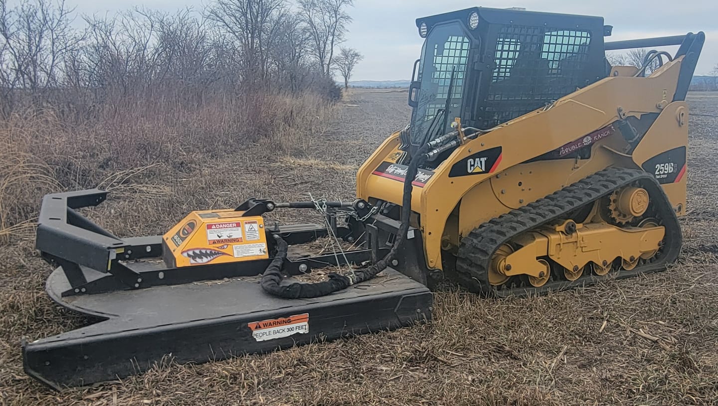 Customer photo review of Brush Buster - Rotary Brush Cutter/Mower