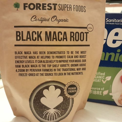 Customer photo review of Certified Organic Black Maca Capsules